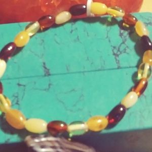 BALTIC AMBER: MULTI-STRETCH BRACELETS,FREE EARRINGS, WHILE SUPPLIES LAST.